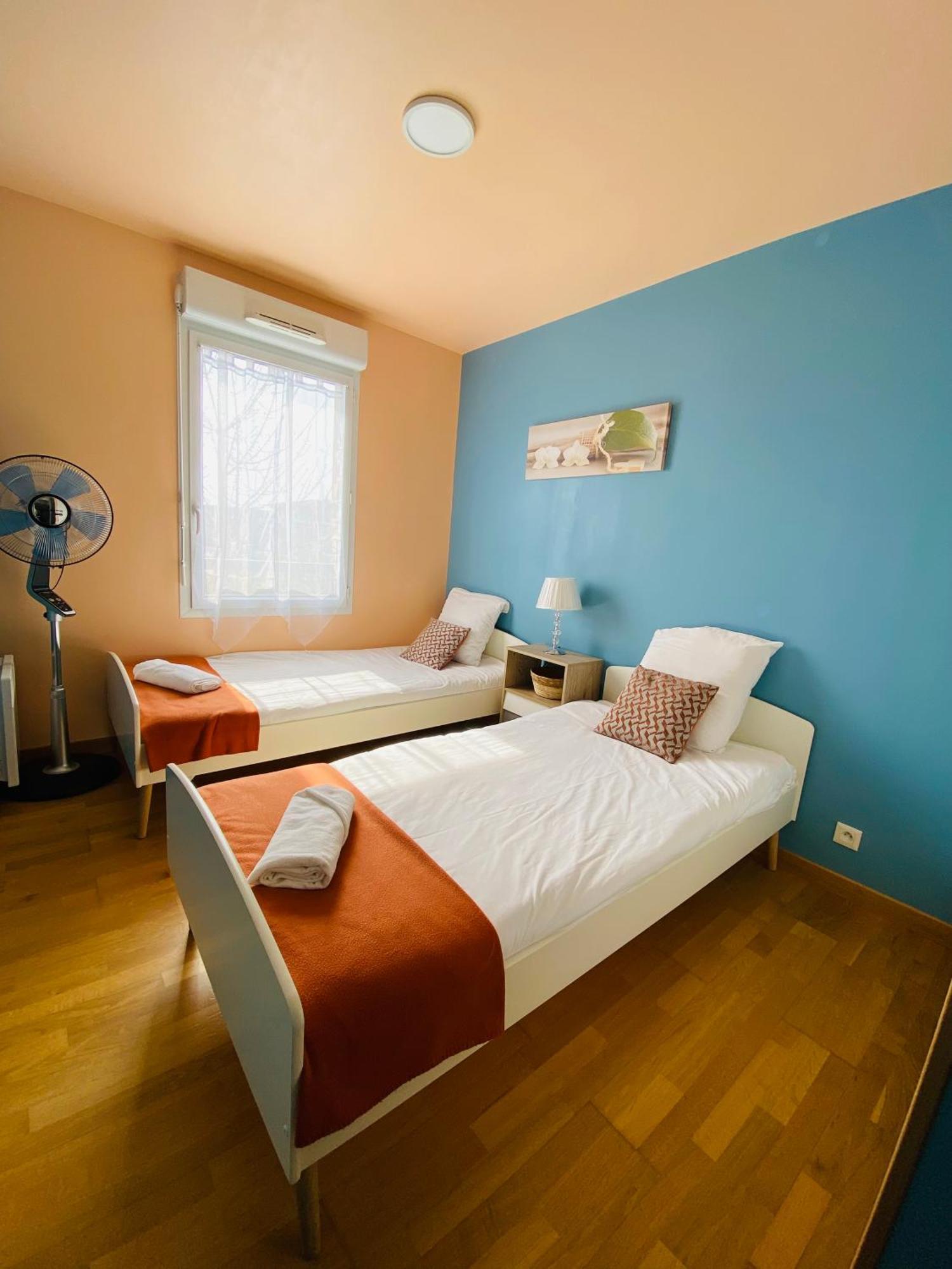 Charmant Appartement 3 Pieces Proche Rer & Disney Montévrain Exterior foto