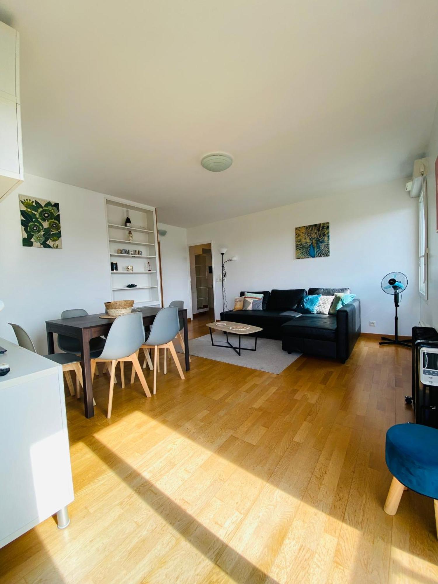 Charmant Appartement 3 Pieces Proche Rer & Disney Montévrain Exterior foto